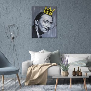 Lukisan Portrait Salvador Dali